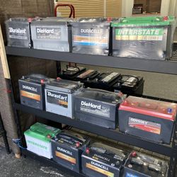 Car batteries