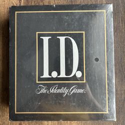 I.D. The Identity Game SEALED (Vintage 1988)