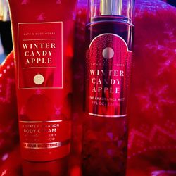 Winter Candy Apple Set $20