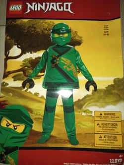 Lego  Ninjago  Costume. Boy (Niño) Size 4-6.