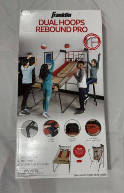 Franklin Sports Pro Hoops Rebound Arcade with Acrylic Backboard