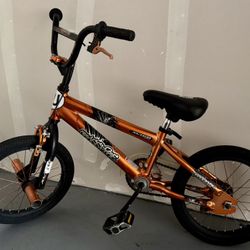 Kid bike 16 inch orange