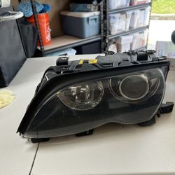 Bmw E46 Drive Side Headlight (facelift)