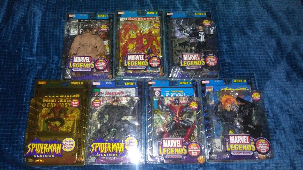 Marvel Action Figure toys Lot