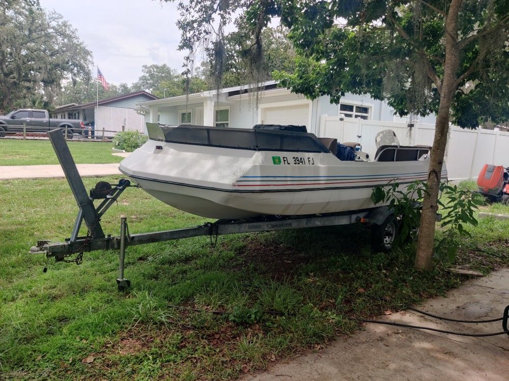 1986 Osborn Deckboat