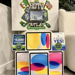 10.9” Apple iPad WiFi 64gb 10th Gen latest model floor model display