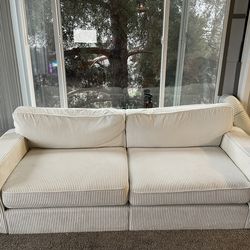 Cream couch