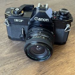 Canon EF SLR Film Camera With 50mm Lens