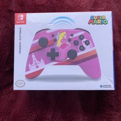 HORI Wireless HORIPAD (Peach) Pro Controller for Nintendo Switch