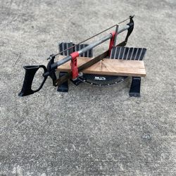 Bench Mount , Hand Saw Miter 