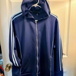 Workout zip up hoodie