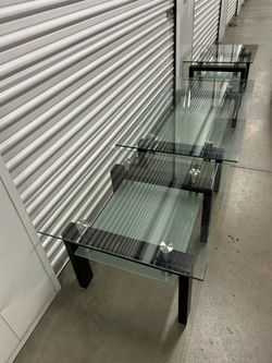 Coffee Table With 2 Matching End Tables