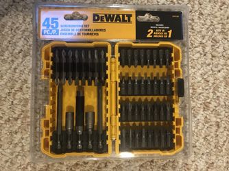 DeWalt screw driving set 45 pc