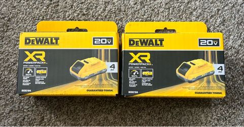 Dewalt batteries