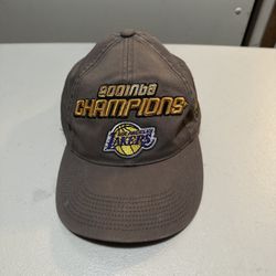 Los Angeles Lakers 2001 NBA Champions Hat Cap NBA Licensed SPL38 Vintage