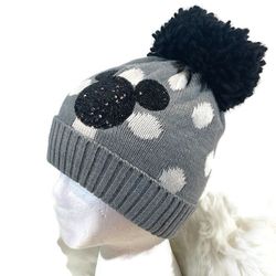 Gap Disney Sequins Pom Pom Beanie