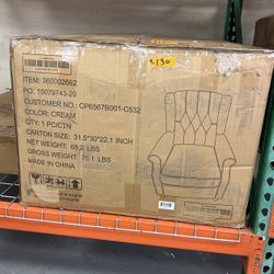 Ottoman Chair Brand New 
