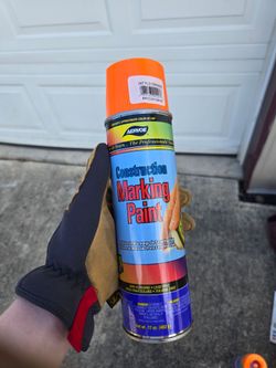 Orange Marking Paint
