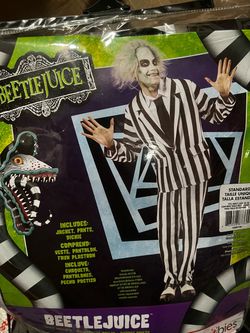 Beetlejuice Adult Halloween Costume