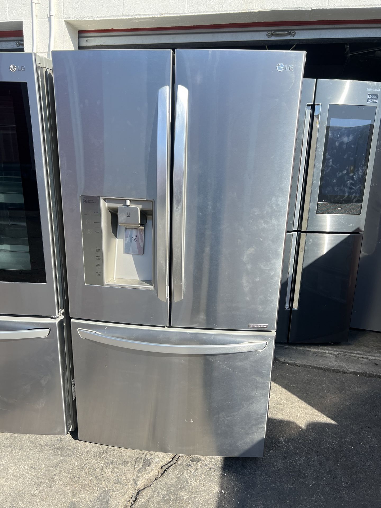 Lg French Door Refrigerator Stainless Steel ( Counter Depth