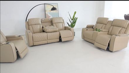 NEW Power 🔌 Reclining Sofa Set