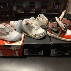 Kids Jordan Bundle Size 1c-2c-3c