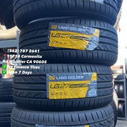 205/40R17 Land Golden Set of Tires Installed and Balanced Set de Llantas Nuevas Instaladas y Balanceadas