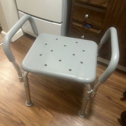 Bath Chair with Handles - Brand New Never Used - Assembled