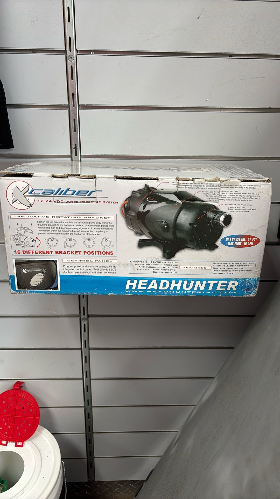 Caliber Headhunter Water Pressure System