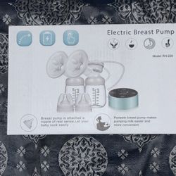 Electric breast pump