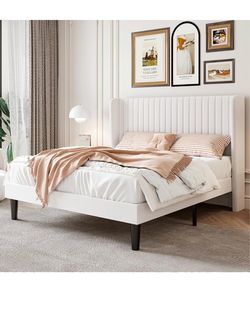 Full Size Velvet Bed Frame