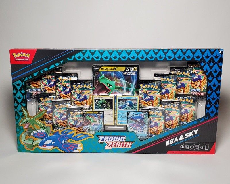 Pokemon Tcg Crown Zenith Sea & Sky Box