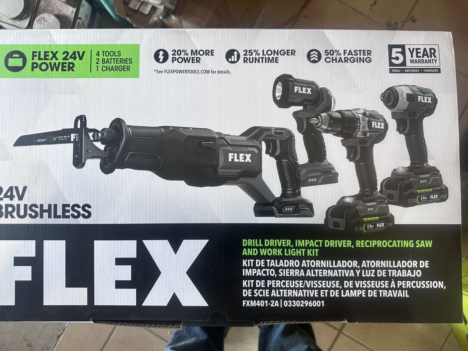 Flex 24V Combos