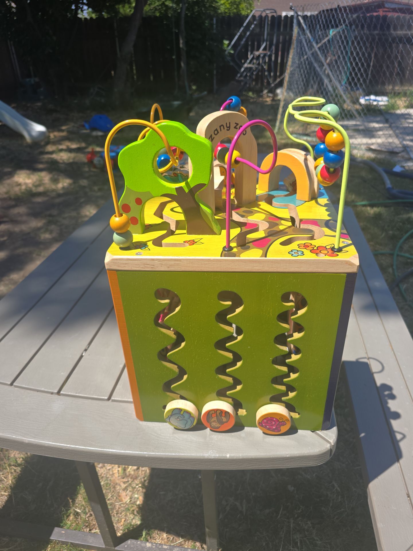 Kids wooden zany zoo