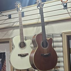 Takamine  GN37CE PEARL WHITE