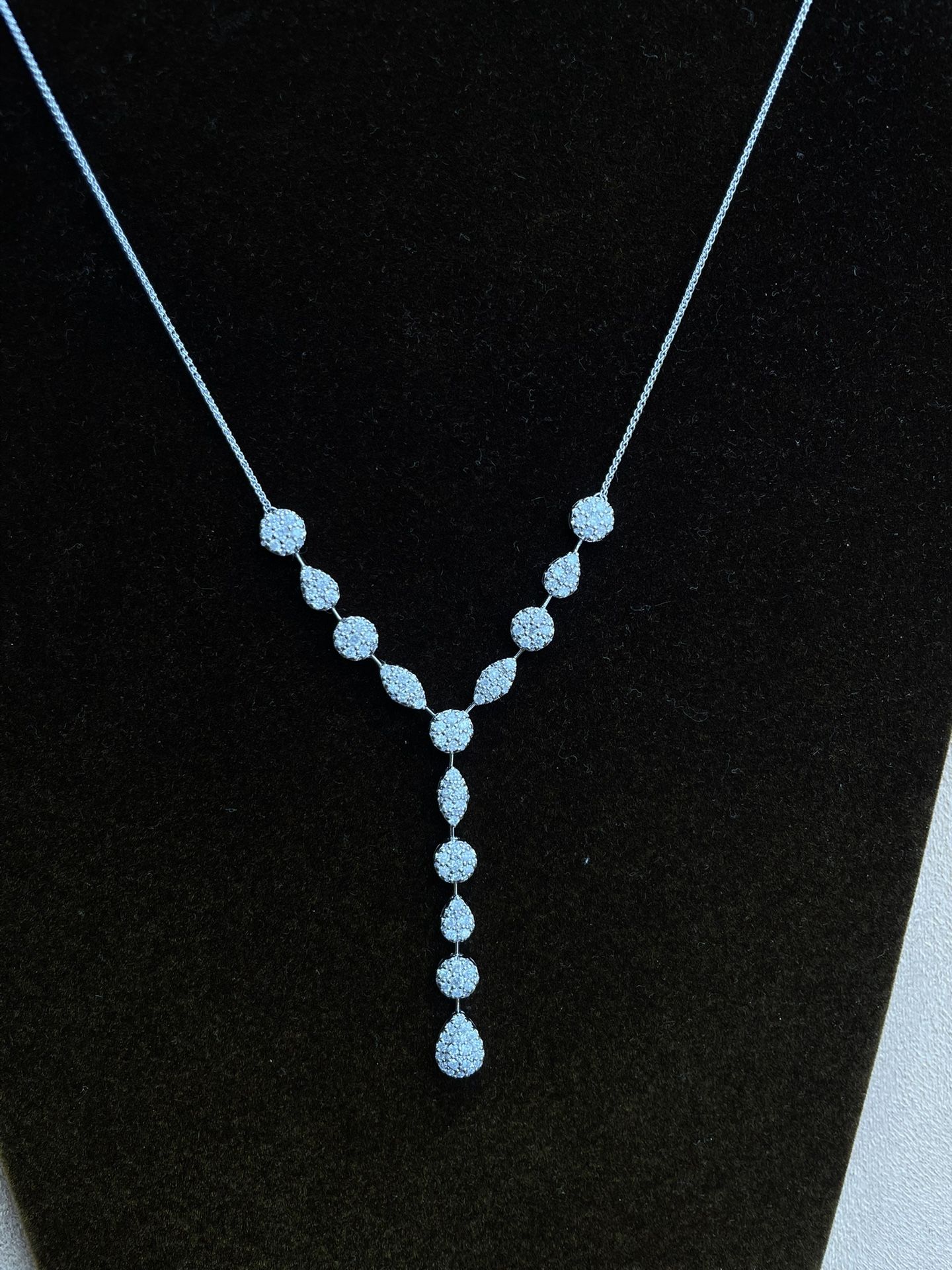 “Y” Dia Necklace