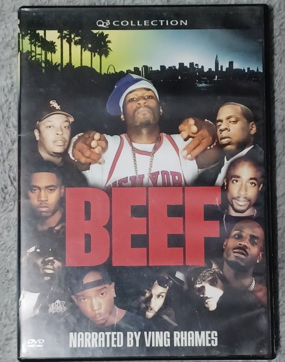 50 Cent Beef DVD Nas Dr Dre DMX Video Interviews 2003 Ving Rhames