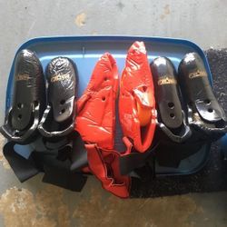 Kids Karate ,2 Foot Covers for Teakwondo. Size Teens .