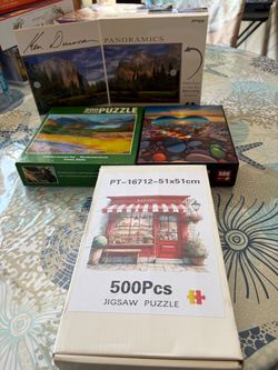 500 piece Puzzles