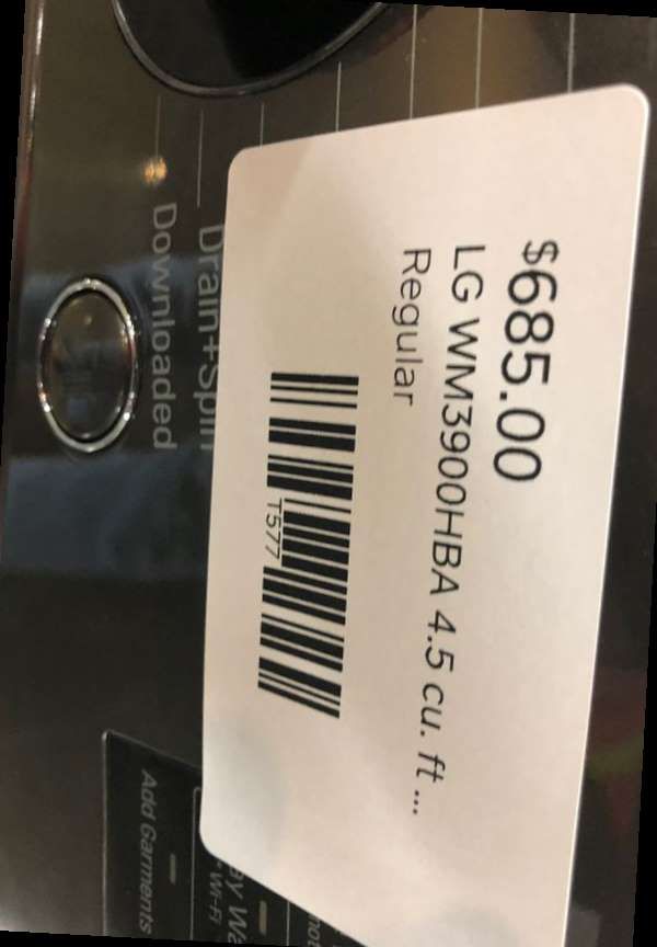 Brand New LG 4.5 Cu Ft Front Load Washer in Grey 7DQJ