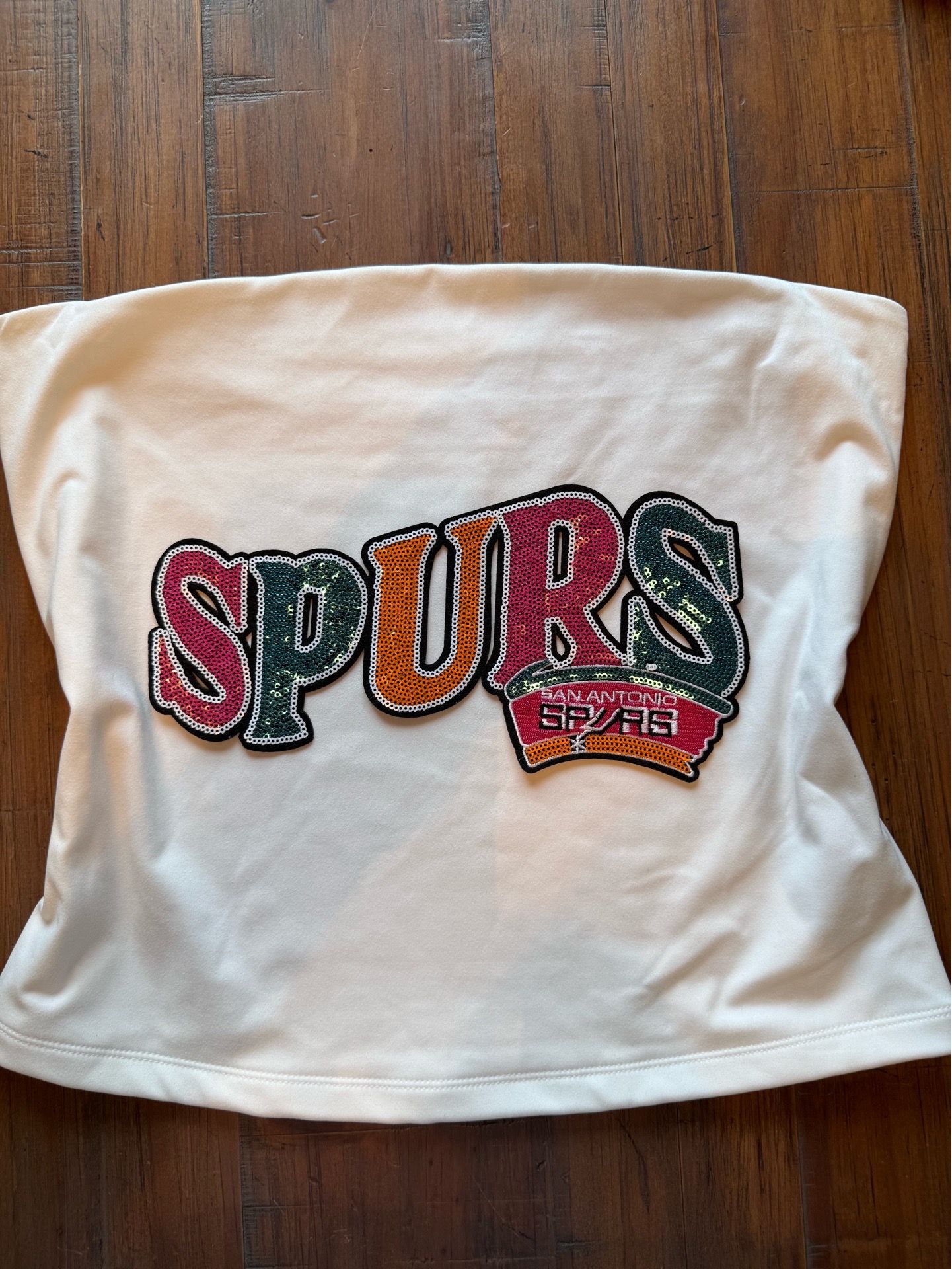 Spurs tube top