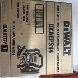 Portable Power 2000 Peak Amp Jump Starter w/Digital Compressor