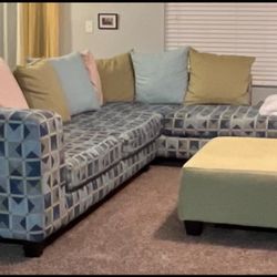Living Room Sofa With Ottoman Included