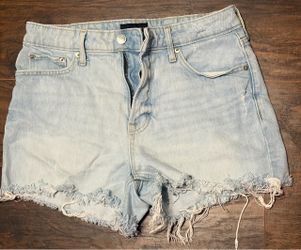Free Assembly blue Jean shorts