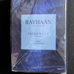 Rayhaan Fresh Wave Eau de Parfum For Men 3.4 Oz 100ml Cologne