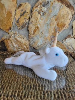 Beanie Baby “Mystic” The Unicorn Ty 1993-94 Tag, Retired
