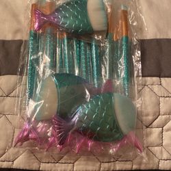 makeup brushes (13) pieces
