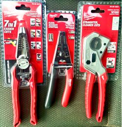 Less than$10 a tool!!!Milwaukee 3-Piece Tool Set – New in Package