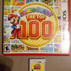 Nintendo 3ds Mario Party The Top 100