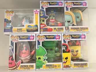 Funko Pop! SpongeBob Movie Collection – 6 Pops